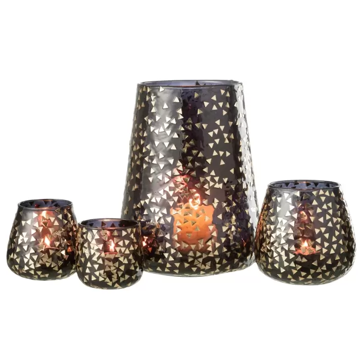 Ваза настольная MOSAIC VASE 17X17X23 СМ. (NRM06162)