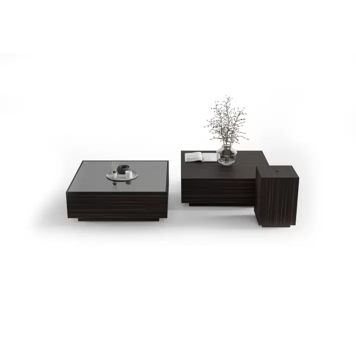 Стол журнальный MARTINA SIDE TABLE WALNUT AMERICAN WALNUT  30X30X45 СМ. (NRM05809)