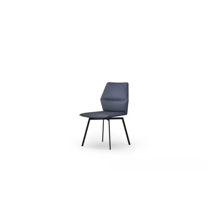 Стул интерьерный ALOE CHAIR MEGASOFT M022  Черный (NRM05779)