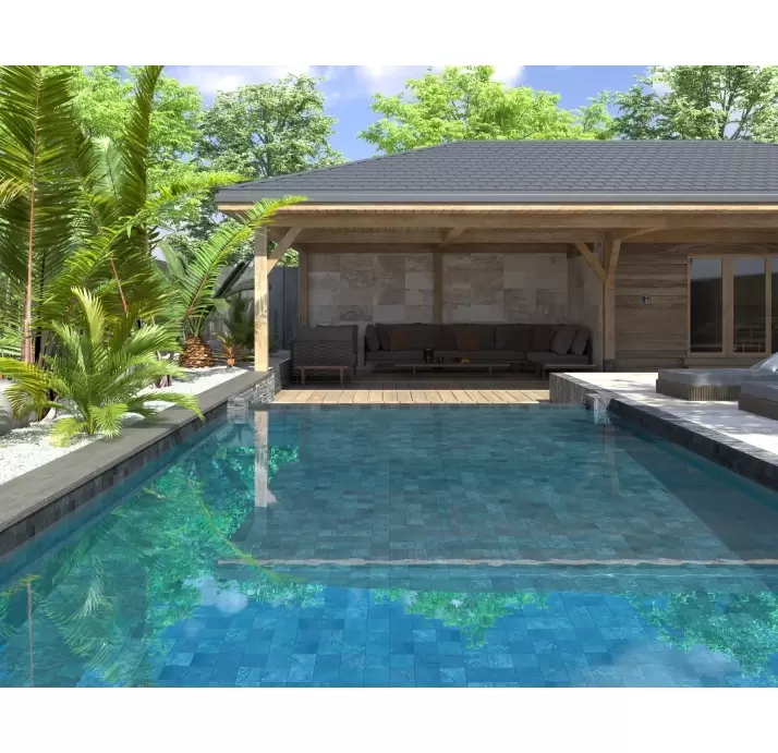 Керамическая плитка BALI NEGRO BULLNOSE 14,7X14,7  14,7X14,7X8 (NCR01965)