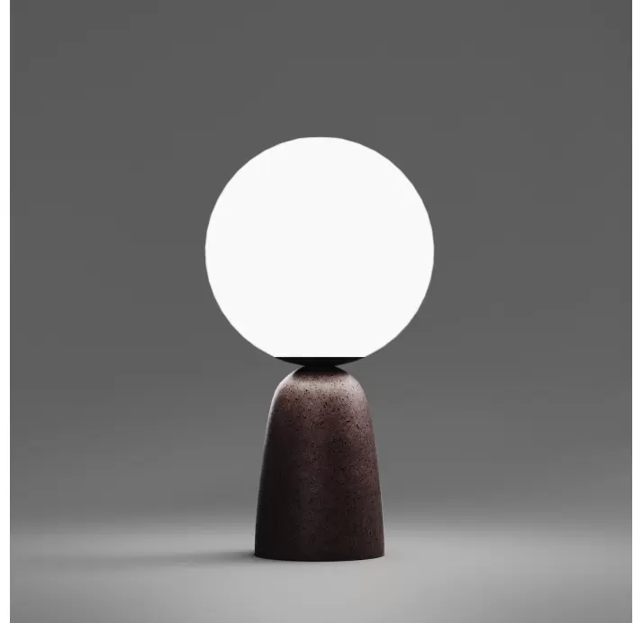 Светильник настольный ROCK TABLE LAMP ROSSO ROSSO 15X10X30 СМ. (NRM01248)