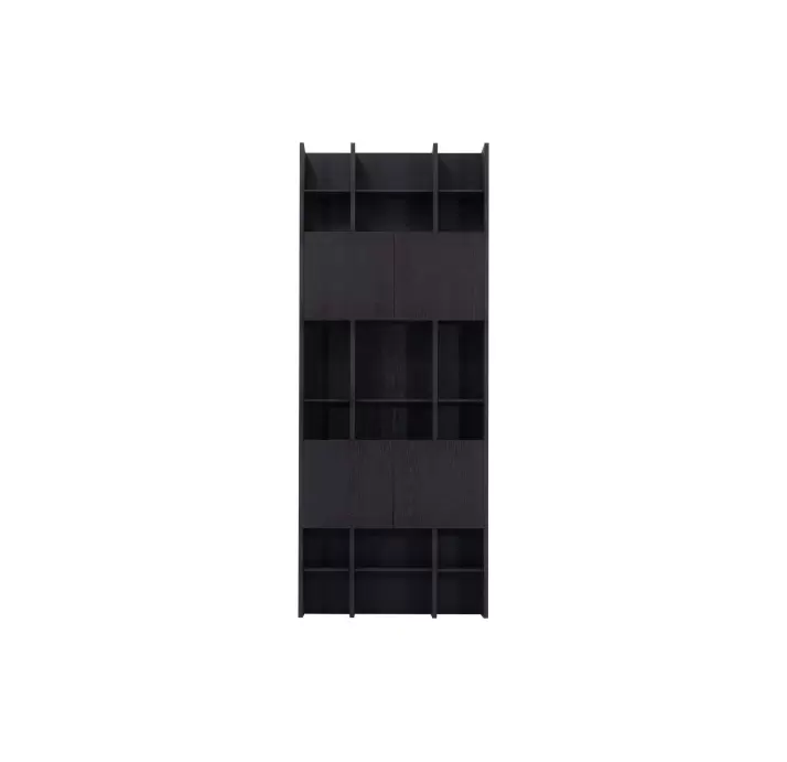 Стеллаж прямой SIENA BOOKSHELF FUME FUME  110X32X278 СМ. (NRM05976)