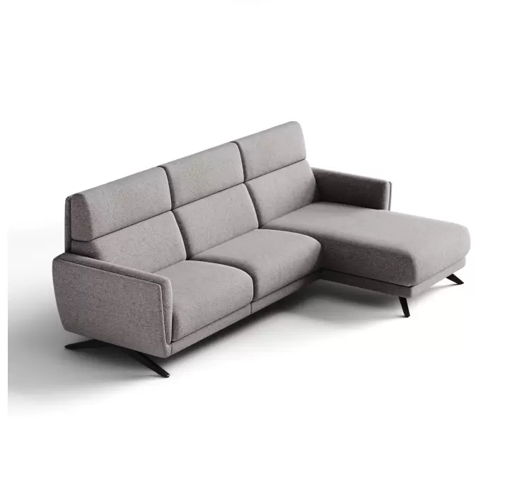 Диван NEVIS B99-300-165L/WEMBLEY PERLE/BULTEX/01BL/
