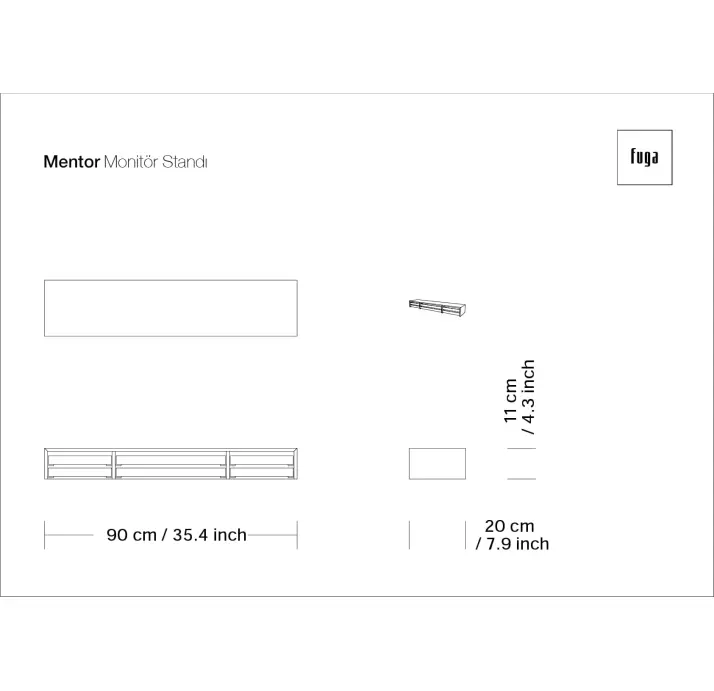 Подставка для монитора MENTOR MONITOR STAND (FUG00069)