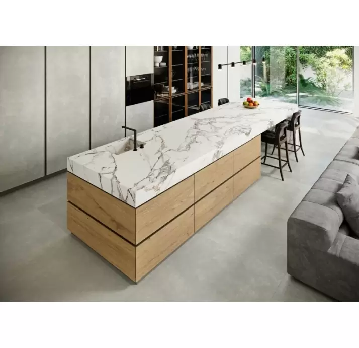 Крупноформатная плита CALACATA VAGLIE BK-B 162X324 Серый 324X162X12 (NCR00399)