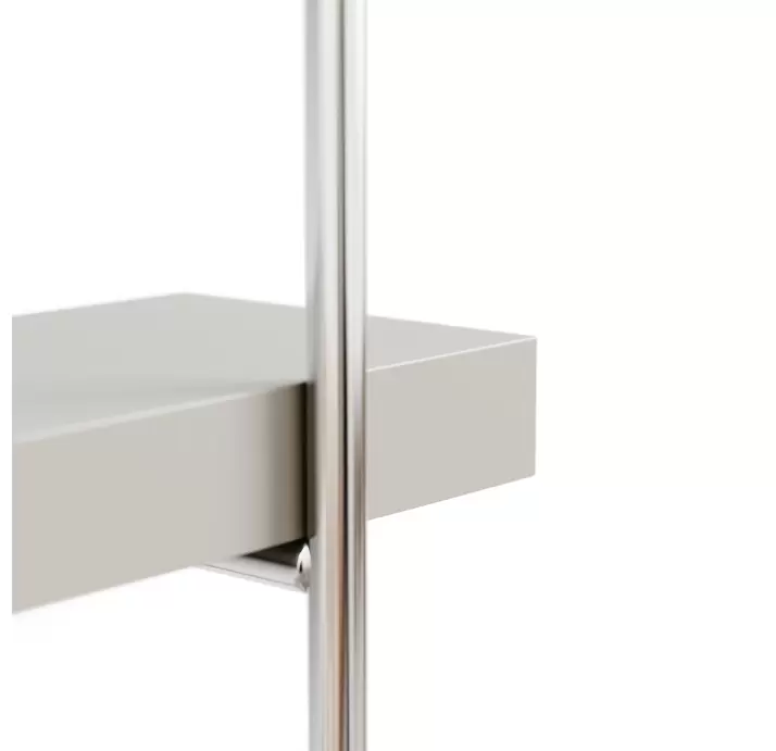 Полка фигурная GIZA SHELF CREAM CREAM 80X30X81 СМ. (NRM00004)