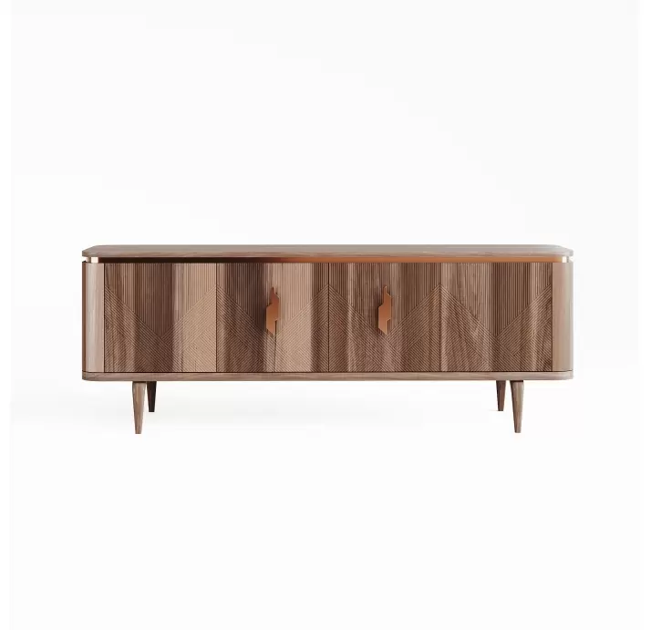 Комод RONDA CONSOLE WALNUT WALNUT WALNUT 224X46X83 СМ. (NRM00011)