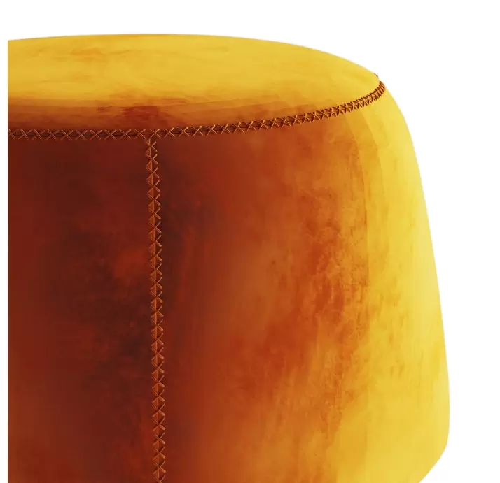 Пуф VANNI VANNI 50X50X39 см. VELLUTI WHISKY (ROM01203)